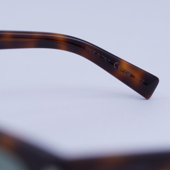 🕶️ New Saint Laurent SL633CALISTA 003 Sunglasses - Havana Frame, Green Lenses - Picture 8 of 10